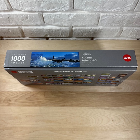 1000 pc. Heye Panorama Puzzle "Lighthouse Le Créac'h" by Alexander Von Humboldt - Picture 2 of 6